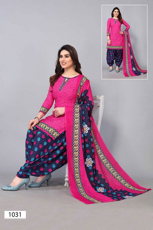 Patiyala Special 1002 Regular Wear Wholesale Cotton Dress Material